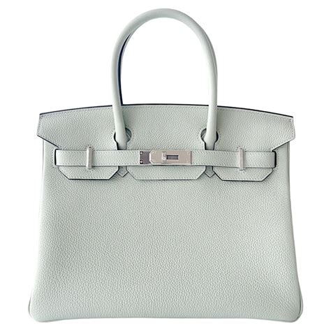 Hermès Gris Neve Togo Birkin 30 Palladium Hardware, 2023